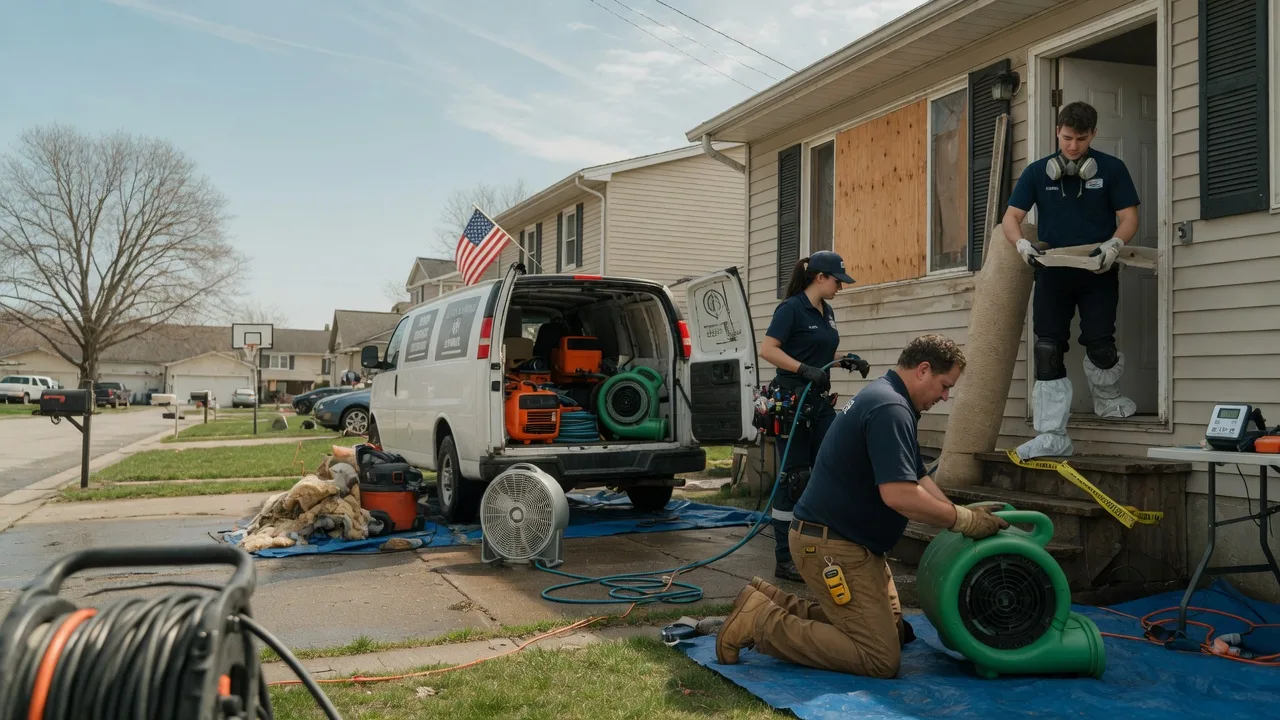Water Damage Restoration in El Paso, AR near me